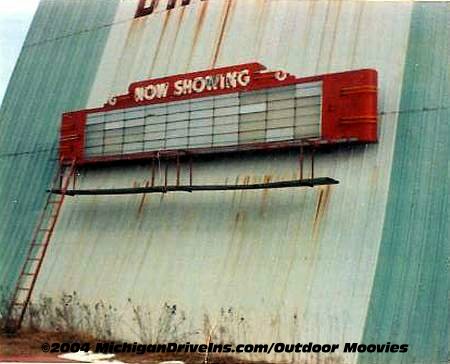 Family Drive-In Theatre - Family Marquee 1980S Courtesy Darryl Burgess-Outdoor Moovies (newer photo)